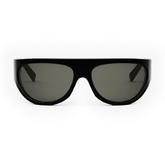 NEW CELINE UNISEX SUNGLASSES CELINE CL40272I 01A SHINY BLACK  EYEWEAR - Picture 2 of 3